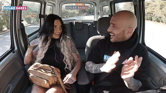 pierced nipples ass lick in taxi